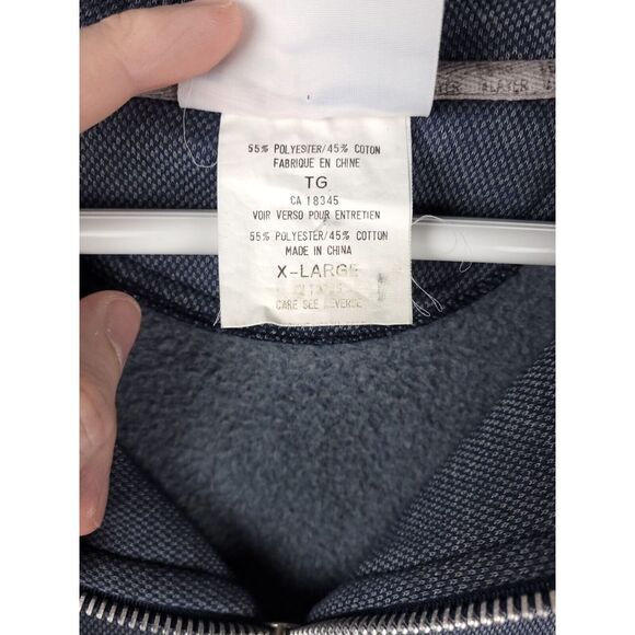 Vintage University Michigan Sweater Men's XL 1/4 Zip Embroidered PRO PLAYER ** - Picture 6 of 8